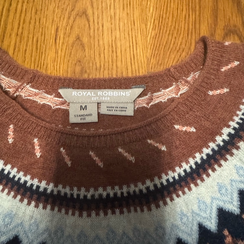 Royal Robbin’s Westlands Fairisle Crew - Picture 5 of 5